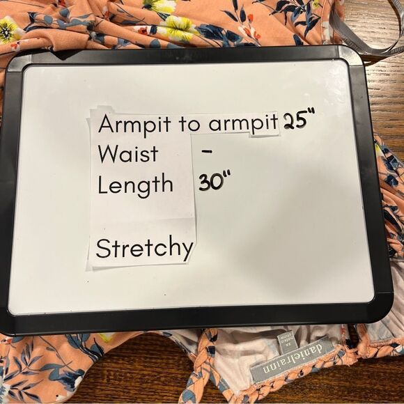 Daniel Rainn floral halter plus size blouse top size 3X - Picture 11 of 13